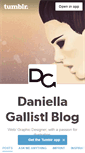 Mobile Screenshot of daniellagallistl.tumblr.com