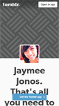 Mobile Screenshot of jaywhoknows.tumblr.com