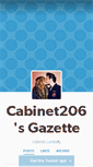 Mobile Screenshot of cabinet206.tumblr.com