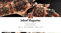 Desktop Screenshot of inkedmag.tumblr.com