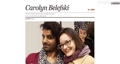 Desktop Screenshot of carolynbelefski.tumblr.com