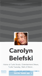 Mobile Screenshot of carolynbelefski.tumblr.com