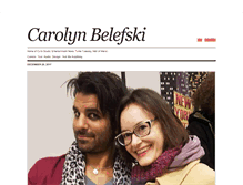 Tablet Screenshot of carolynbelefski.tumblr.com