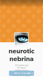 Mobile Screenshot of neuroticnebrina.tumblr.com