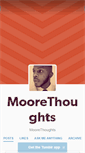 Mobile Screenshot of moorethoughts.tumblr.com