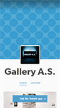 Mobile Screenshot of galleryas.tumblr.com