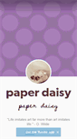 Mobile Screenshot of paperdaisy.tumblr.com