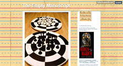 Desktop Screenshot of emptymanuscript.tumblr.com