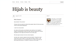 Desktop Screenshot of hijabisbeauty.tumblr.com