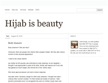 Tablet Screenshot of hijabisbeauty.tumblr.com