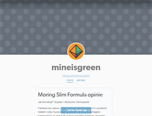 Tablet Screenshot of mineisgreen.tumblr.com