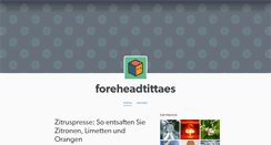Desktop Screenshot of foreheadtittaes.tumblr.com