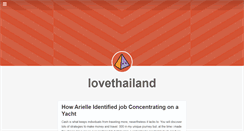 Desktop Screenshot of lovethailand.tumblr.com