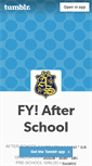 Mobile Screenshot of fyafterschool.tumblr.com