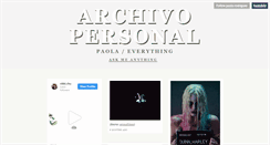 Desktop Screenshot of paola-rodriguez.tumblr.com