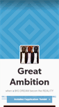 Mobile Screenshot of great-ambition.tumblr.com