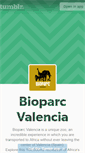 Mobile Screenshot of bioparcvalencia.tumblr.com