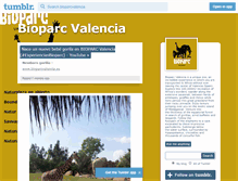 Tablet Screenshot of bioparcvalencia.tumblr.com