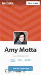 Mobile Screenshot of amymottablog.tumblr.com