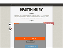 Tablet Screenshot of hearthmusic.tumblr.com