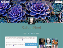 Tablet Screenshot of caitlinnoel.tumblr.com