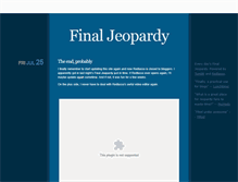 Tablet Screenshot of finaljeopardy.tumblr.com