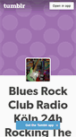 Mobile Screenshot of blues-rock-radio.tumblr.com