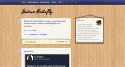 Desktop Screenshot of juteuxbuttafly.tumblr.com