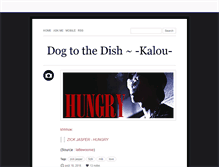 Tablet Screenshot of dog-dish.tumblr.com