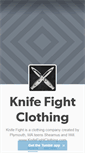 Mobile Screenshot of knifefightclothing.tumblr.com