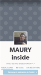 Mobile Screenshot of mauryinside.tumblr.com