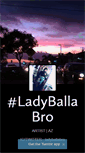 Mobile Screenshot of ladyballabro.tumblr.com