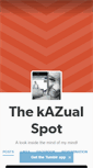 Mobile Screenshot of kazual520.tumblr.com