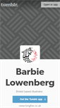 Mobile Screenshot of barbielowenberg.tumblr.com