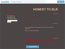 Tablet Screenshot of honesttoblr.tumblr.com