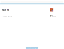 Tablet Screenshot of alecshao.tumblr.com
