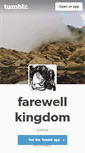 Mobile Screenshot of farewell-kingdom.tumblr.com