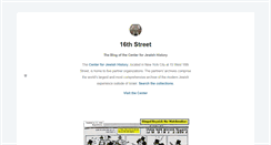 Desktop Screenshot of 16thstreet.tumblr.com