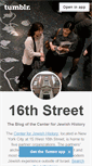 Mobile Screenshot of 16thstreet.tumblr.com