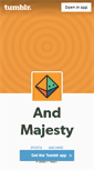 Mobile Screenshot of andmajesty.tumblr.com