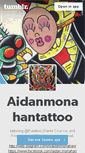 Mobile Screenshot of aidanmonahantattoo.tumblr.com