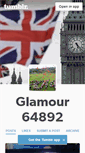 Mobile Screenshot of glamour64892.tumblr.com