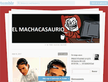 Tablet Screenshot of machacasaurio.tumblr.com