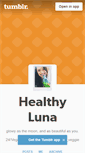 Mobile Screenshot of healthyforever.tumblr.com