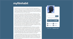 Desktop Screenshot of myfilmhabit.tumblr.com