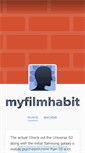 Mobile Screenshot of myfilmhabit.tumblr.com