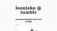 Desktop Screenshot of leonieke.tumblr.com