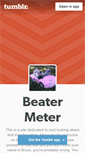 Mobile Screenshot of beatermeter.tumblr.com