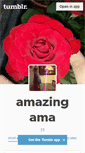 Mobile Screenshot of amazingama.tumblr.com