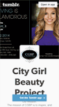 Mobile Screenshot of citygirlbeautyproject.tumblr.com
